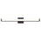 Canarm Jonah 1 Light 30" Vanity, Black