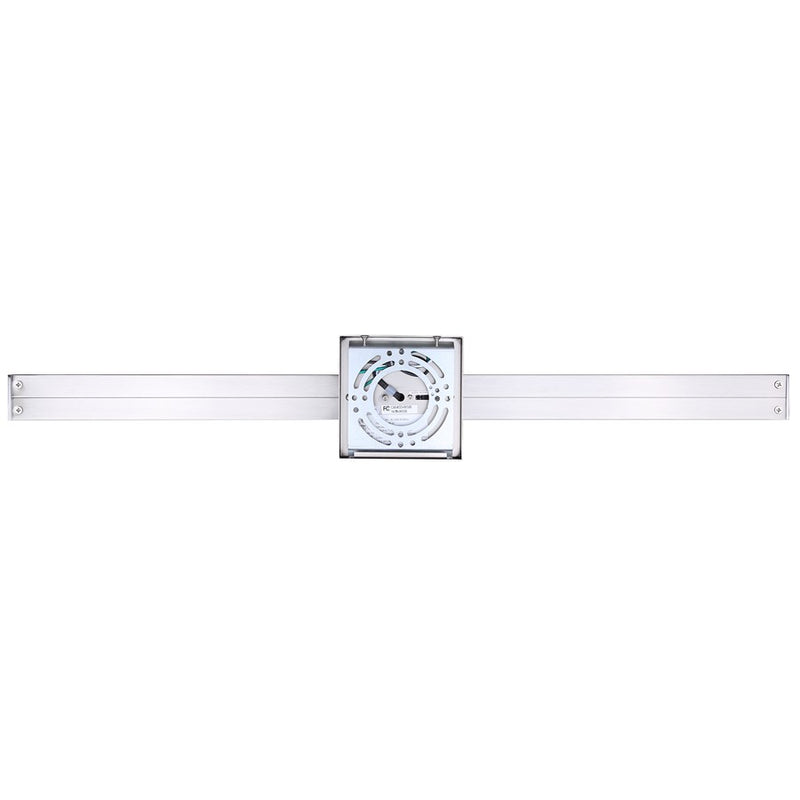 Canarm Jonah 30in 1-Light LED Vanity | Modern Brushed Nickel Aluminum & Iron | Bathroom & Powder Room | 30 x 4.72 x 2.5 in | Model BL-30B-30-BN-C