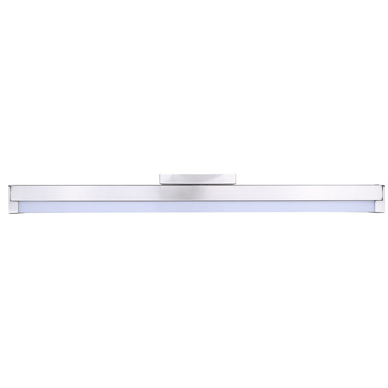 Canarm Jonah 30in 1-Light LED Vanity | Modern Brushed Nickel Aluminum & Iron | Bathroom & Powder Room | 30 x 4.72 x 2.5 in | Model BL-30B-30-BN-C