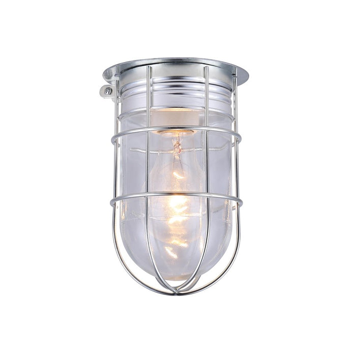 Canarm Madison 1 Light 7" Outdoor Lantern, Metal - BL04CWG