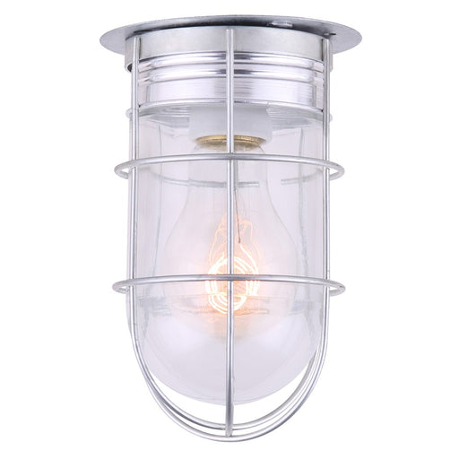 Canarm Madison 1 Light 7" Outdoor Lantern, Metal