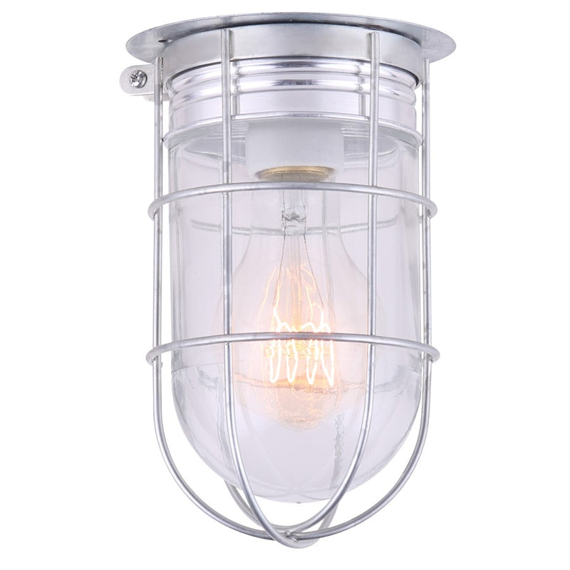 Canarm Madison 1 Light 7" Outdoor Lantern, Metal