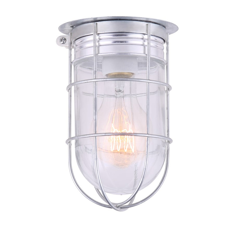 Canarm Madison 1 Light 7" Outdoor Lantern, Metal