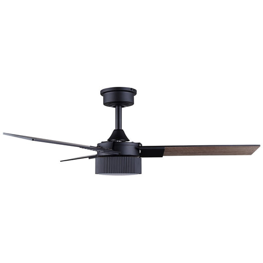 Canarm Cale 1 Lt 42" Ceiling Fan, Black/Weathered Maple Reversible
