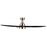 Canarm Luell 1 Light 52" Ceiling Fan, Gold/Black