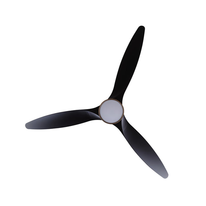 Canarm Luell 1 Light 52" Ceiling Fan, Gold/Black