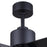 Canarm Tempest 1 Light 52" Ceiling Fan, Matte Black/Black