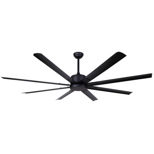 Canarm Ezra 72" Ceiling Fan, Black/Black