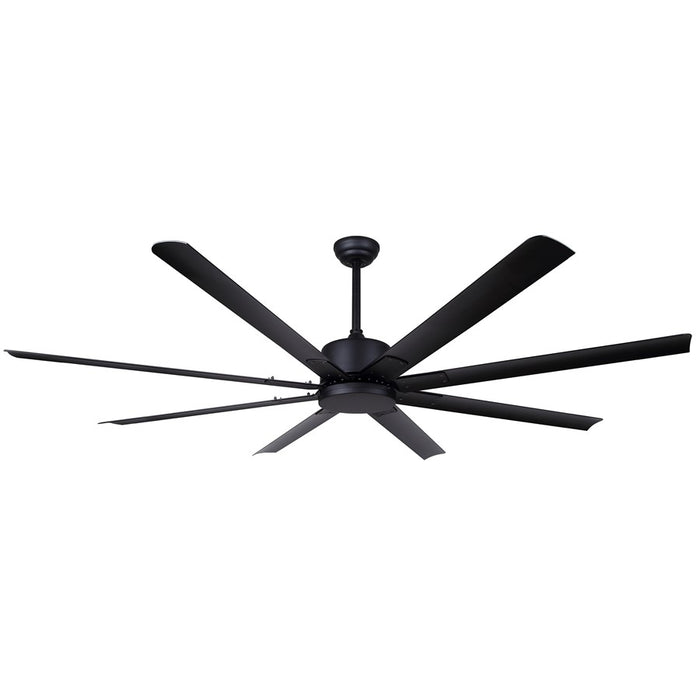 Canarm Ezra 72" Ceiling Fan, Black/Black