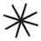 Canarm Ezra 72" Ceiling Fan, Black/Black