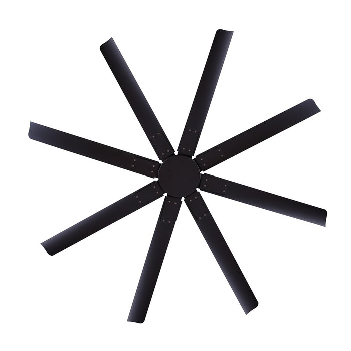 Canarm Ezra 72" Ceiling Fan, Black/Black
