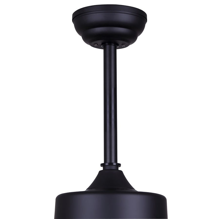 Canarm Ezra 72" Ceiling Fan, Black/Black