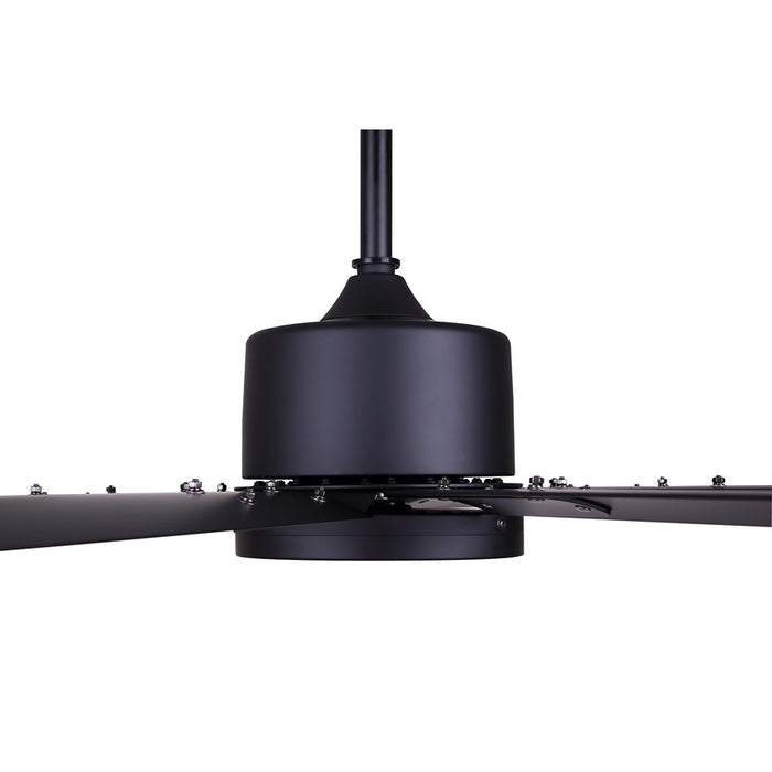 Canarm Ezra 72" Ceiling Fan, Black/Black