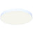 Canarm Madison LED 10" Flush Mount, White/PVC lens - DL-10F-20WS-WH-C