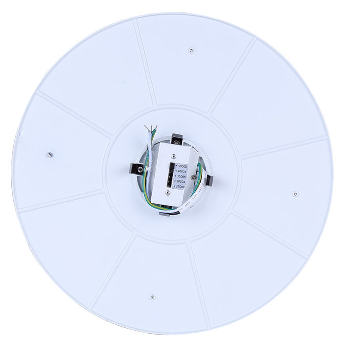 Canarm Madison LED 12" Disc Light, White/PVC lens