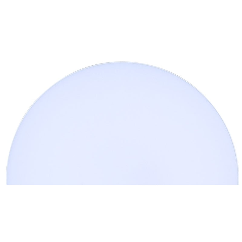 Canarm Madison 12in 1-Light LED Flush Mount | White PVC Lens | Bathroom & Hallway | 12 x 12 x 1 in | Model DL-12F-25WS-WH-C
