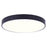 Canarm Madison LED 14" Flush Mount, White/PVC lens - DL-14F-30WS-BK-C