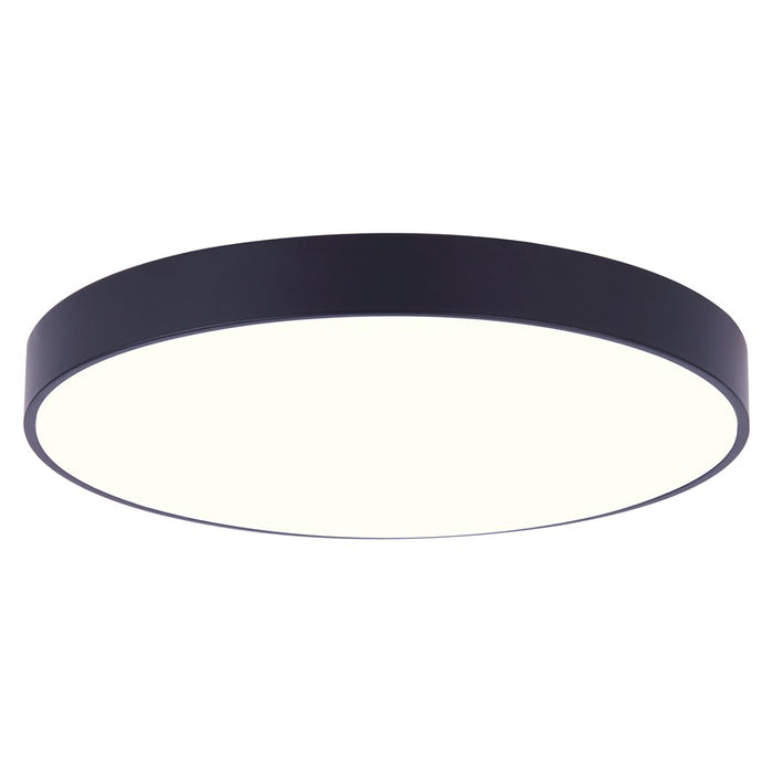 Canarm Madison LED 14" Flush Mount, White/PVC lens - DL-14F-30WS-BK-C