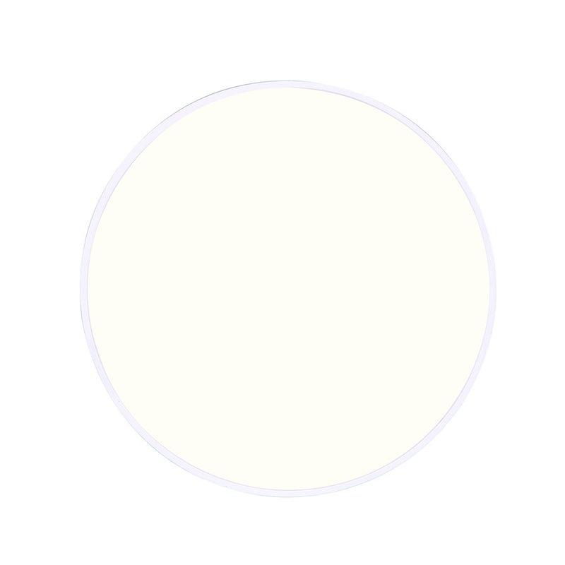 Canarm Madison 14in 1-Light LED Flush Mount | White PVC Lens | Kitchen & Office | 14 x 14 x 1 in | Model DL-14F-30WS-WH-C