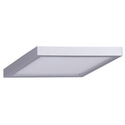 Canarm LED Disc 15in Square Flush Mount | Brushed Nickel | Hallway & Bathroom Ceiling Light | 15 x 15 x 1 in | Model DL-15C-30SC-BN-C