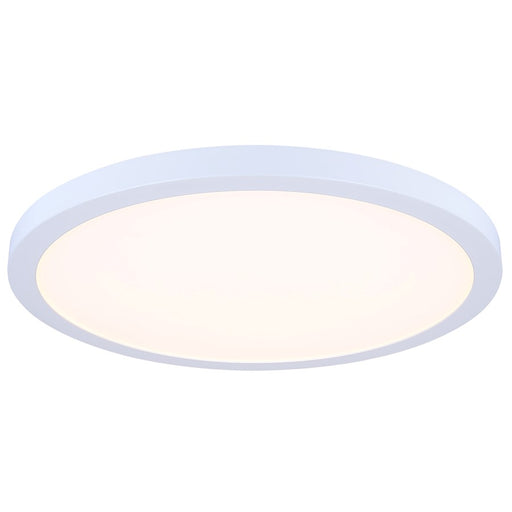 Canarm Madison 1 Light 18" Disc Light, White - DL-18B-40FC-WH-C