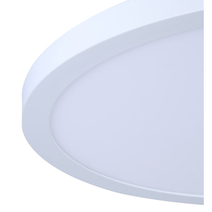 Canarm Madison 1 Light 18" Disc Light, White