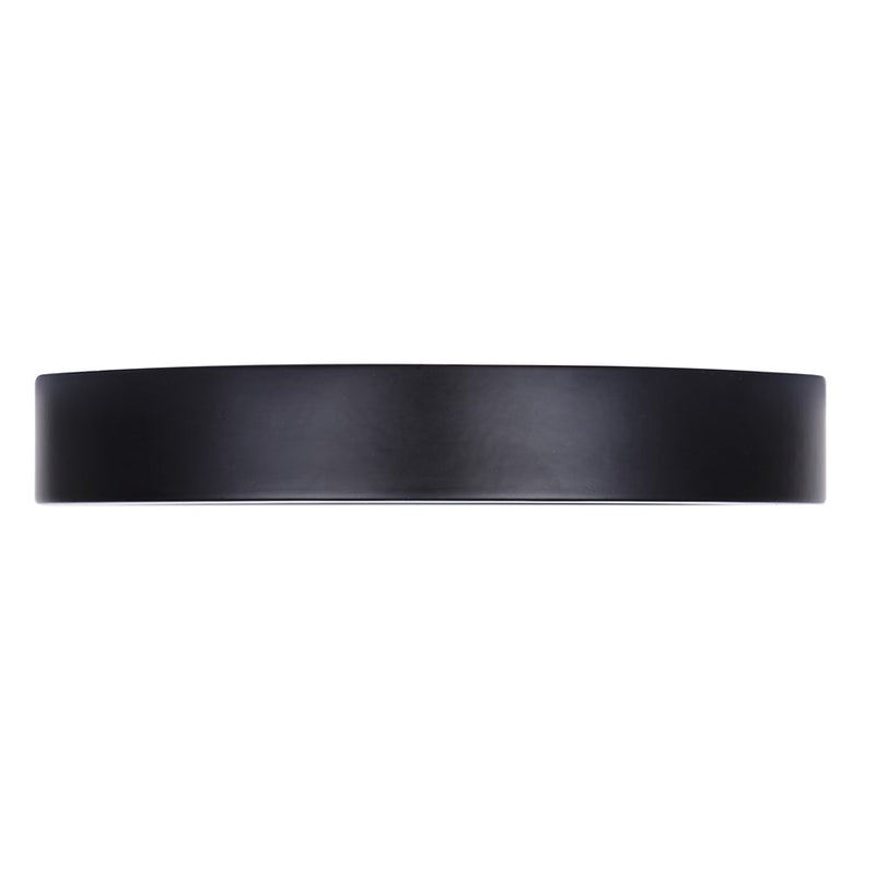 Canarm Madison 5.3" Disc Light, Black/PVC lens