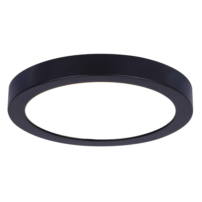 Canarm Madison LED 7" Disc Light, Black/PVC lens