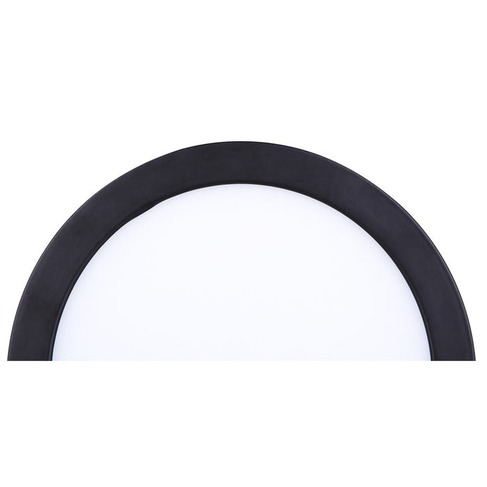 Canarm Madison LED 7" Disc Light, Black/PVC lens