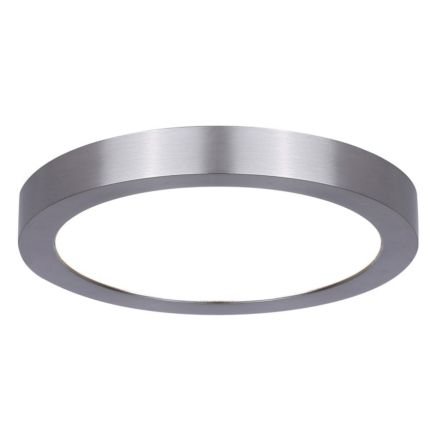 Canarm Madison LED 7" Disc Light, Brushed Nickel