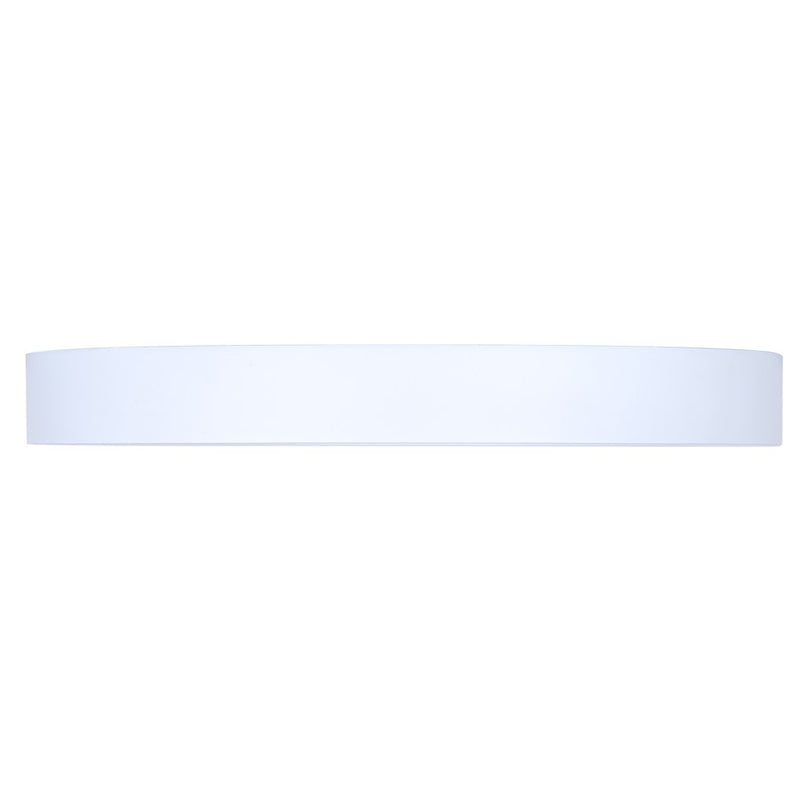 Canarm Madison 7in 1-Light LED Flush Mount | White | Bedroom & Hallway Ceiling Light | 1200 Lumens, 5CCT, Dimmable | Model DL-7F-15S-WH-C
