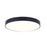 Canarm Madison LED 8" Flush Mount, Black/PVC lens