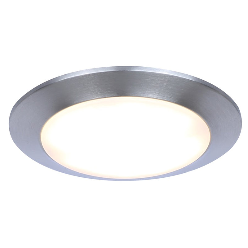 Canarm Madison 1 Light 7.28" Disc Light, Brushed Nickel