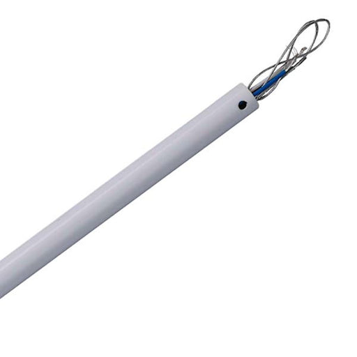 Canarm DR2411 24in Ceiling Fan Downrod | White Steel | For Standard Ceiling Fans | 24in H | Model DR2411