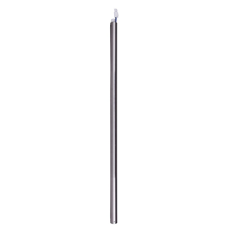 Canarm DR24BN-DC 24in Brushed Nickel Ceiling Fan Downrod | Steel | High Ceilings & Sloped Ceilings | 24in H | Model DR24BN-DC