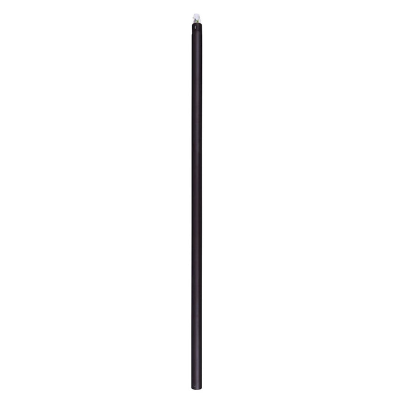 Canarm 36in Black Fan Downrod | Steel Ceiling Fan Accessory | Standard Ceilings | 36in L | Model DR36BK-DC