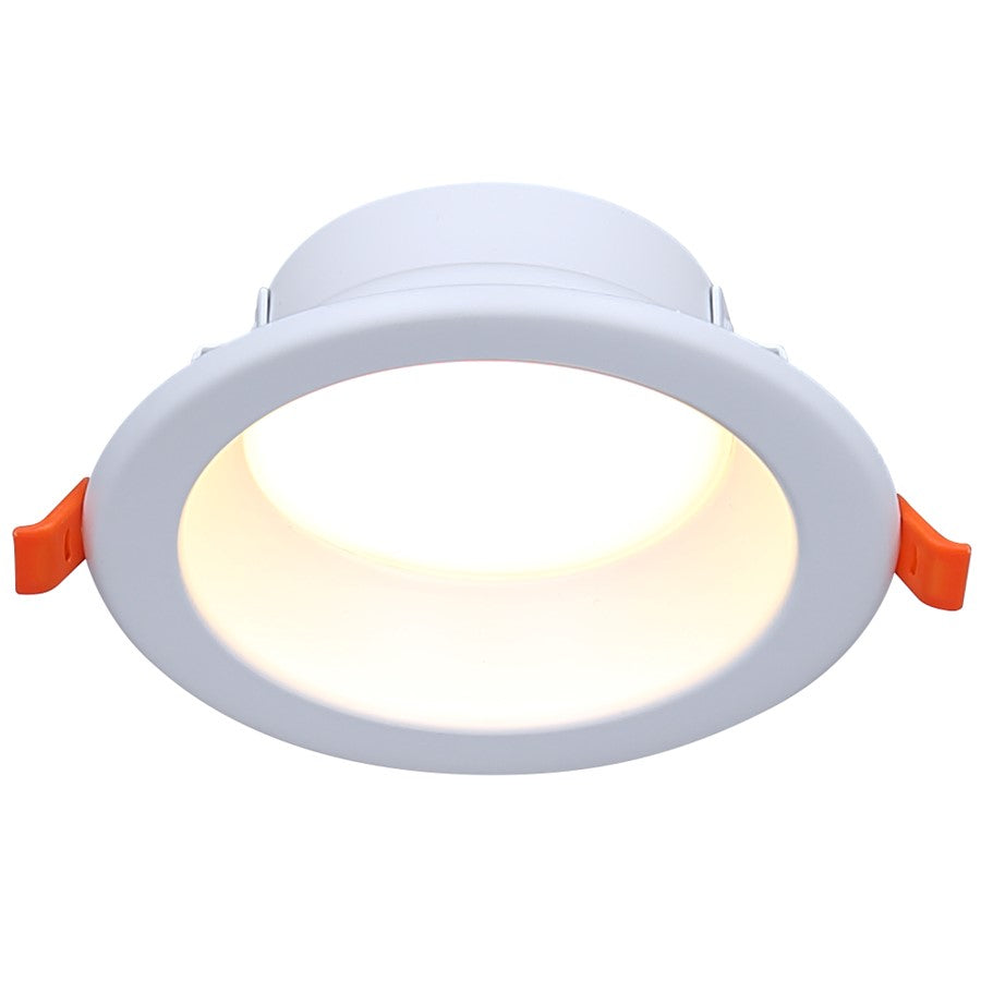 Canarm Madison 1 Light Recessed Light, White - HLD415WH