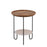 Canarm Shylah Side Table, Black/Natural Wood