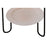 Canarm Shylah Side Table, Black/Natural Wood