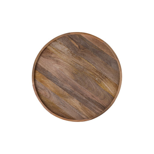 Canarm Calin Light Coffee Table, Black/Natural Wood