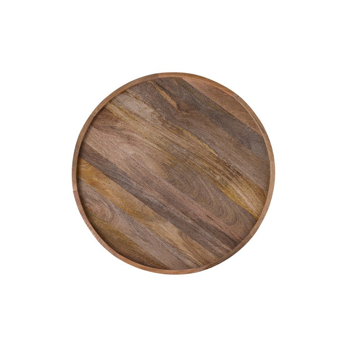 Canarm Calin Light Coffee Table, Black/Natural Wood