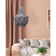 Canarm Kipling 18in 6-Light Chandelier | Gray Metal | Dining Room & Living Room | 18 x 18 x 28 in | Model ICH1001A06BGY18
