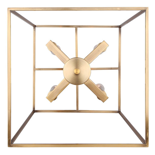 Canarm Coco 4 Light 14" Chandelier, Gold