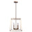 Canarm Coco 4 Light 14" Chandelier, Gold