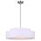 Canarm Landra 3 Light 22" Chandelier, Brushed Nickel
