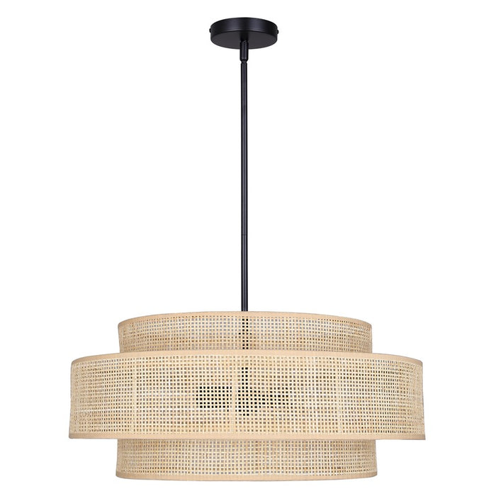 Canarm Bellamy 3 Light 22" Chandelier, Black