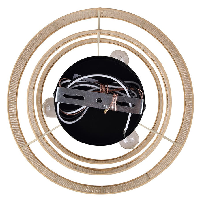 Canarm Bellamy 3 Light 22" Chandelier, Black