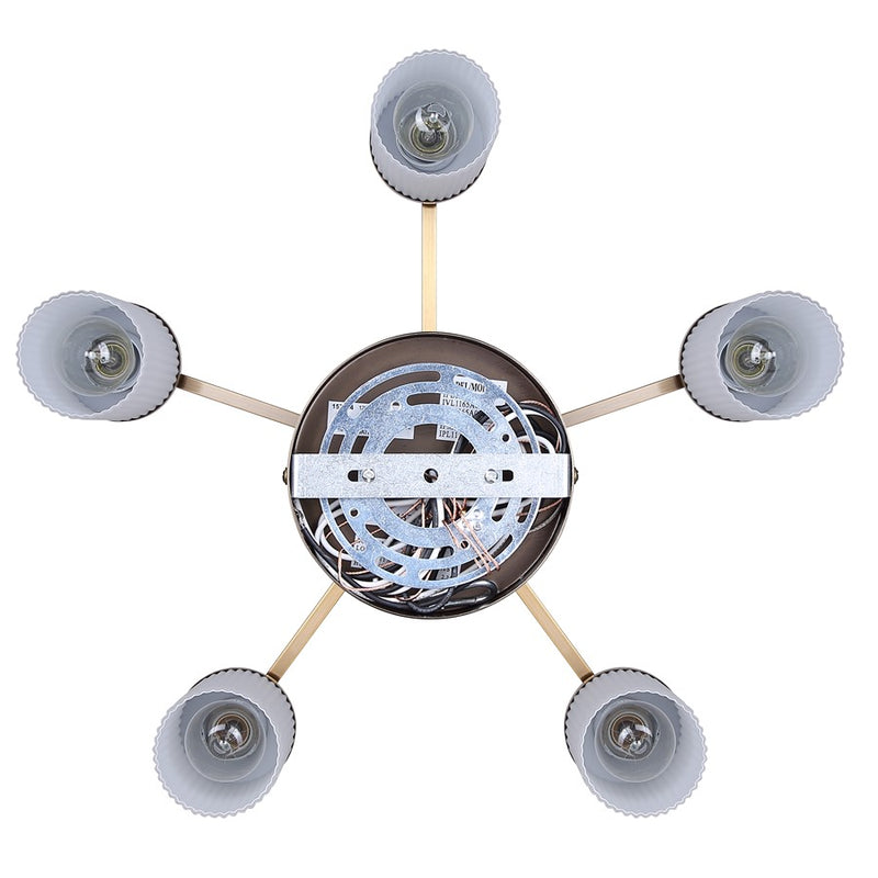 Canarm Kinslea 5 Light 25.63" Chandelier, Gold