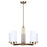 Canarm Kinslea 5 Light 25.63" Chandelier, Gold