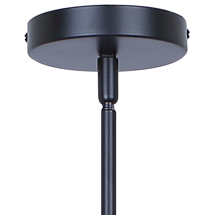 Canarm Benson 3 Light 16" Chandelier, Black